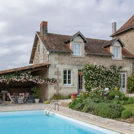 D'hotes La Pocterie فندق مبيت وإفطار Vouneuil-sur-Vienne